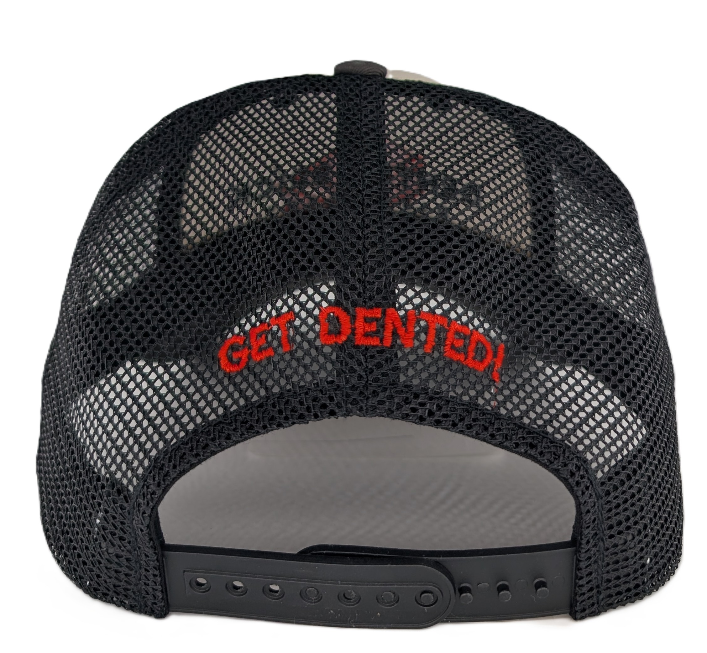 Dented Brick® Tan & Black Trucker Hat - Image 2